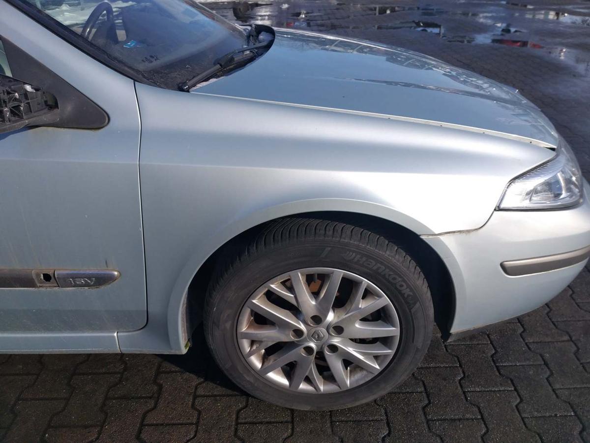Renault Laguna 2 original Kotfl&uuml;gel vorn rechts TEB64 Silber Bj.2002